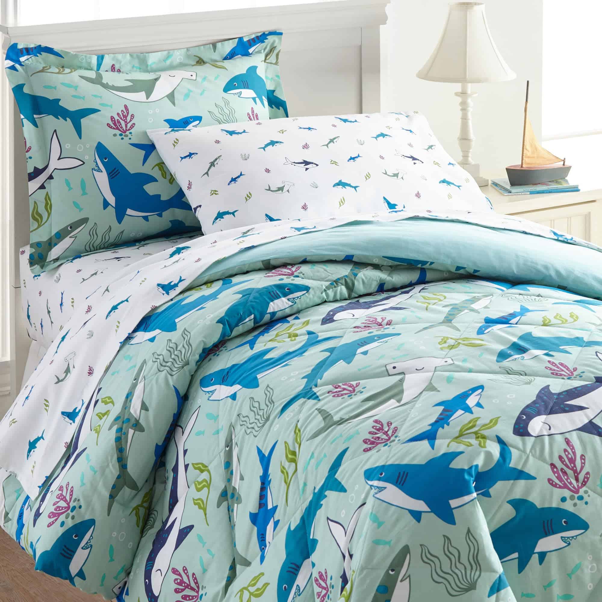 Wildkin 100% Cotton 5 Piezas Twin Bed-in-A-Bag para Niños y