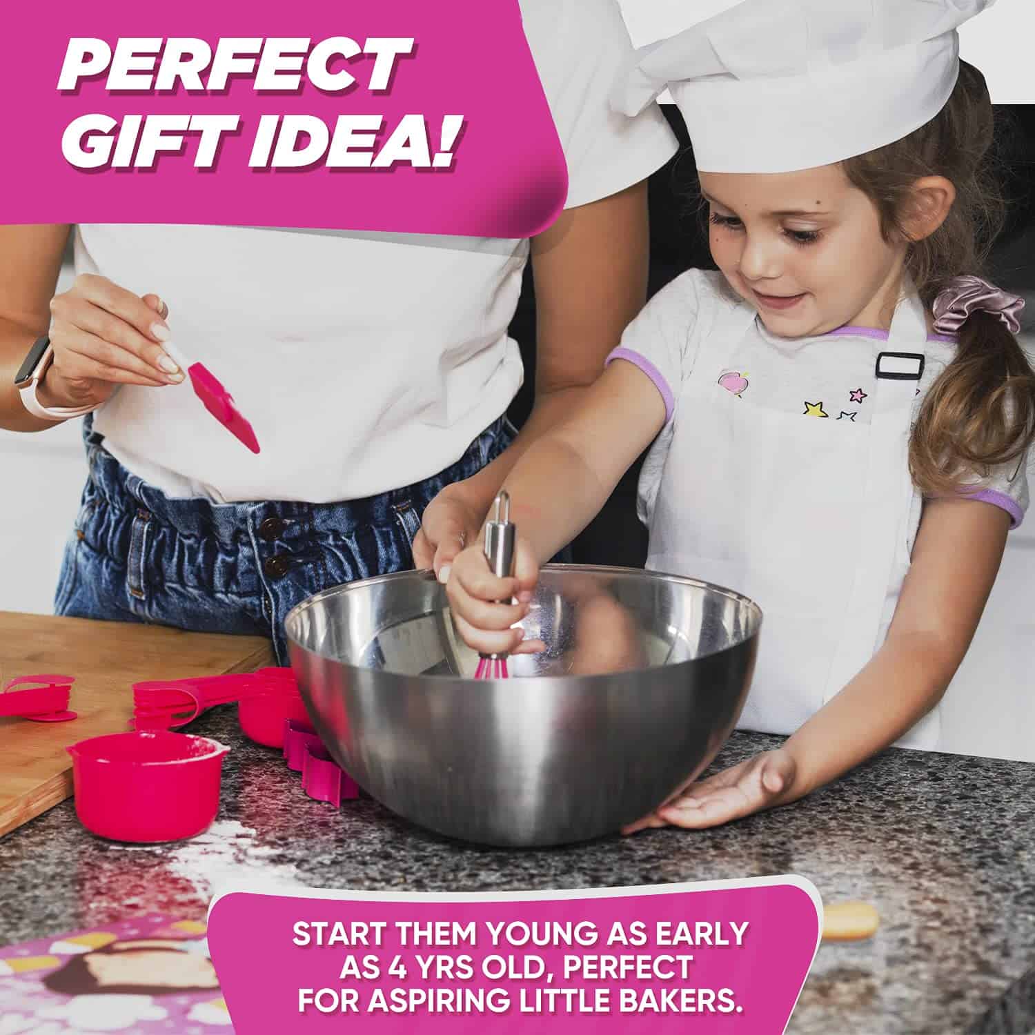 Set de Mini Panadero Pixie Crush para Niños - Kit de Cocina - Imagen 8