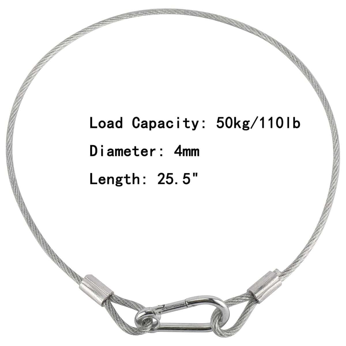 Cables de seguridad para luces de escenario, Cable de - Imagen 4