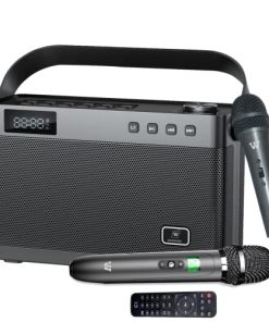 Máquina de Karaoke WinBridge con Micrófonos Inalámbricos,