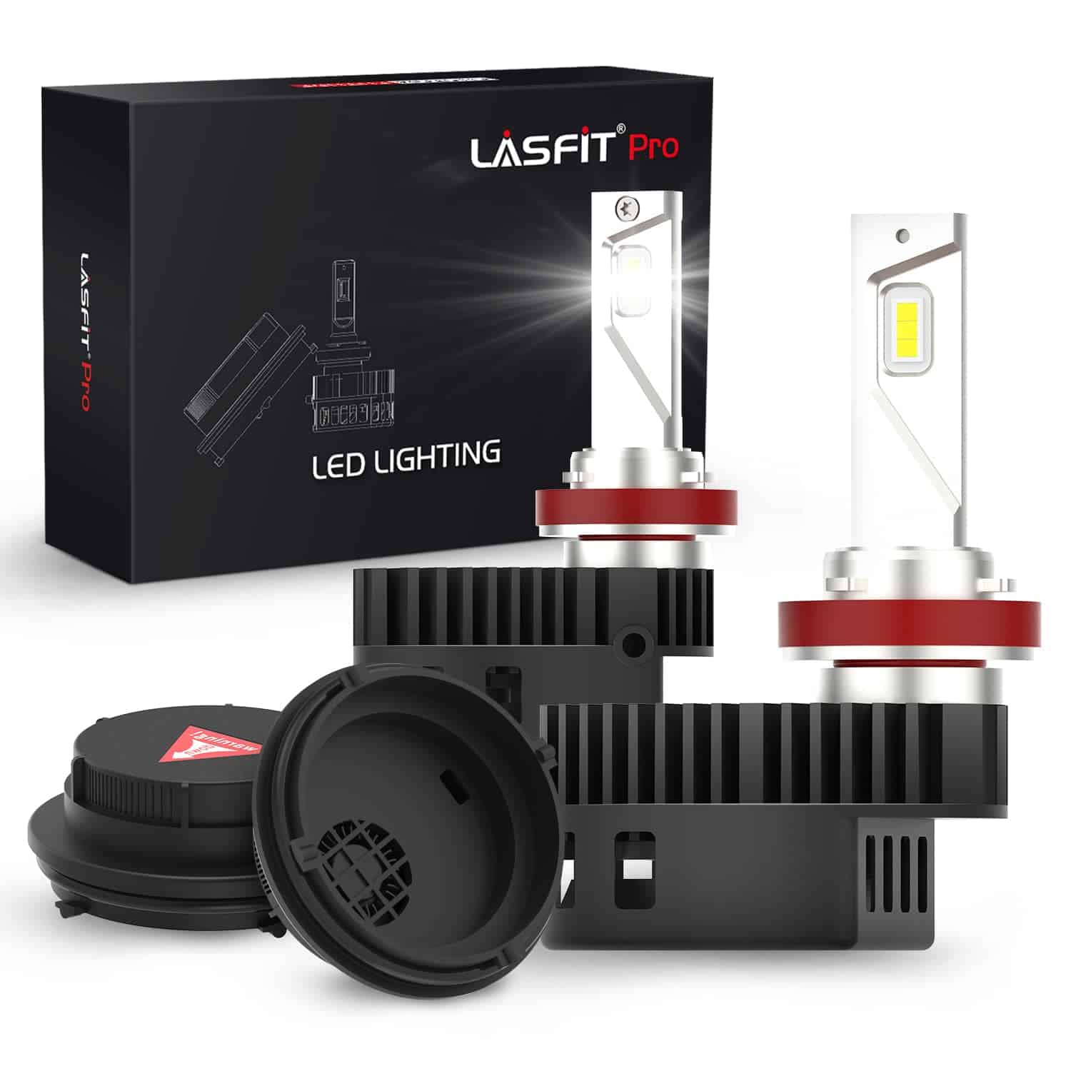 Bombillas LED H11 personalizadas LASFIT 2024 actualizadas