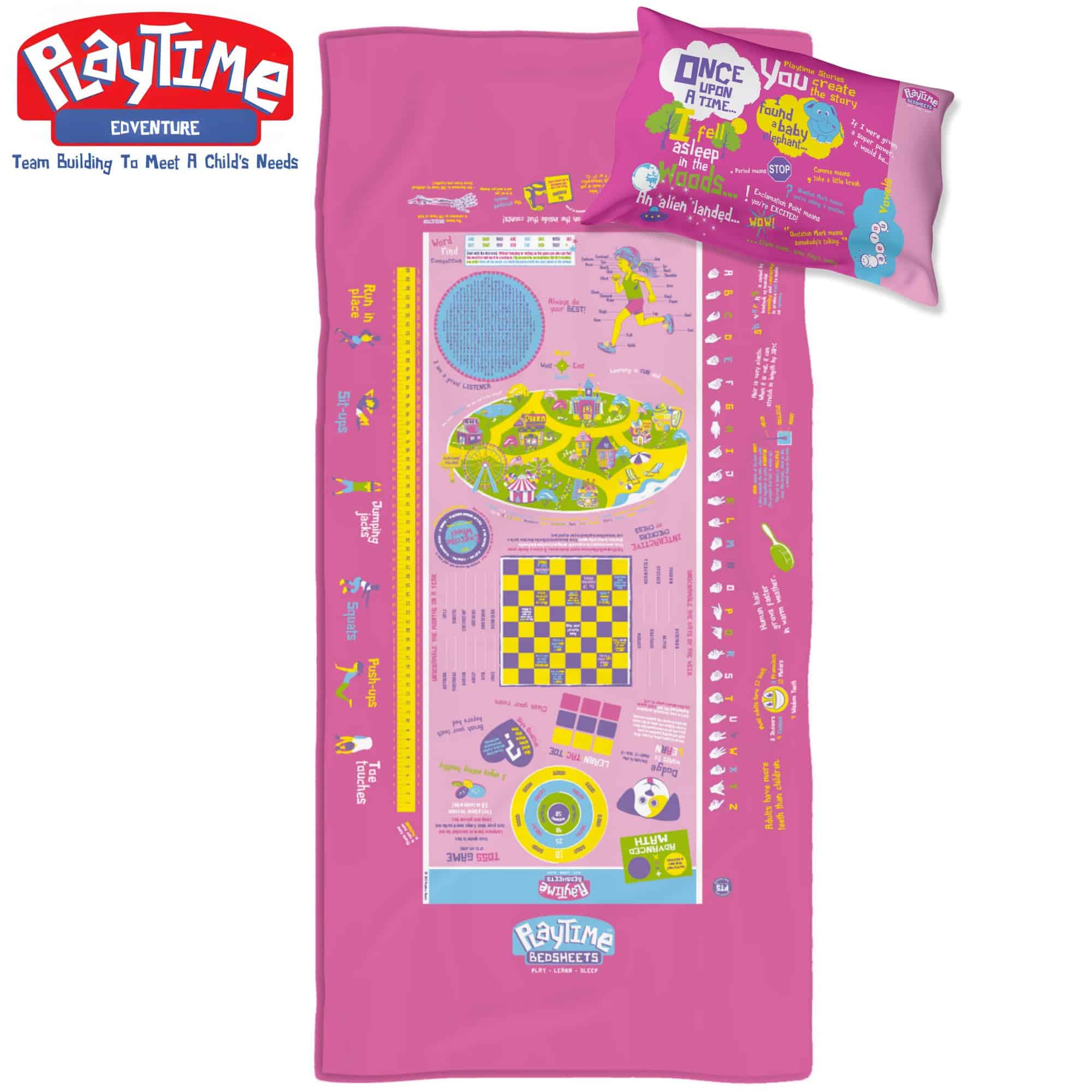 Juego de sábanas de Microfibra Color Rosa para Cama - Imagen 4