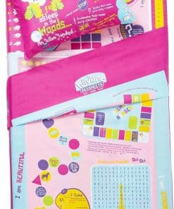 Juego de sábanas de Microfibra Color Rosa para Cama