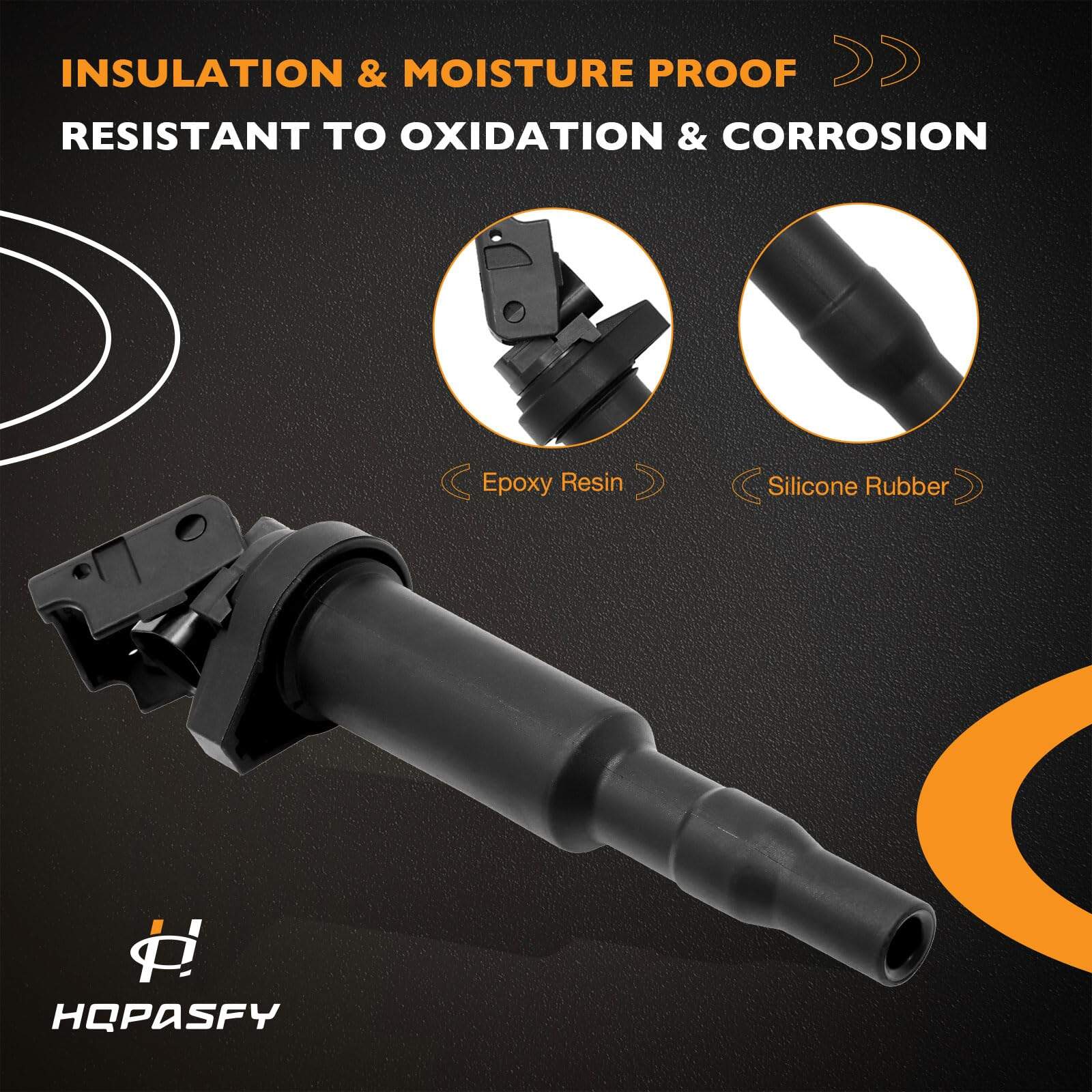 Conjunto de 6 bobinas de encendido HQPASFY Compatible con - Imagen 3