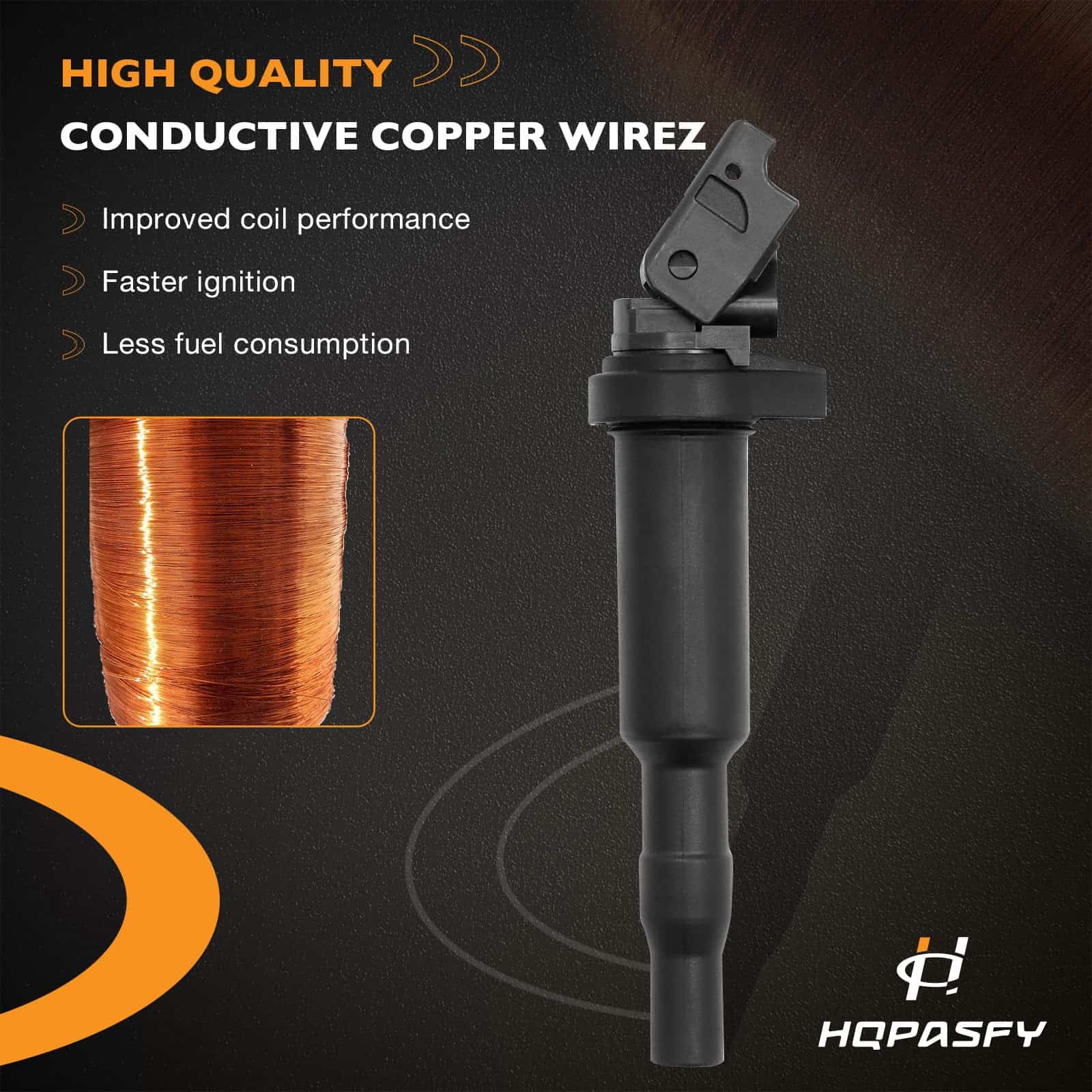 Conjunto de 6 bobinas de encendido HQPASFY Compatible con - Imagen 5