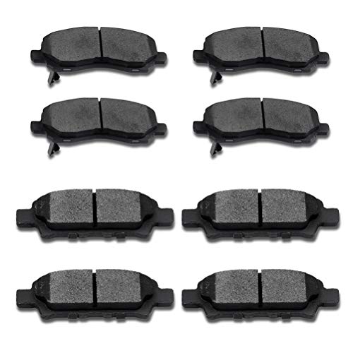 Juego de Pastillas de Freno de Disco Delantero Trasero de