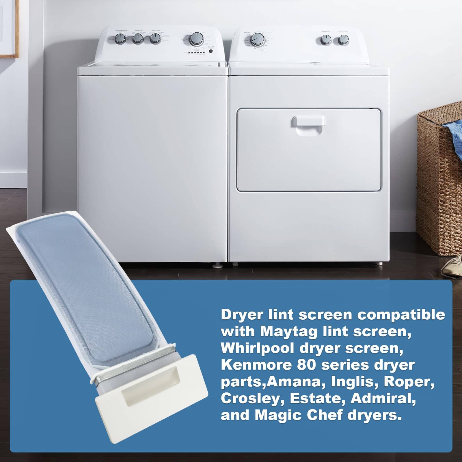 Reemplazo de la Pantalla de Pelusa del Secador W10717210 - Imagen 7