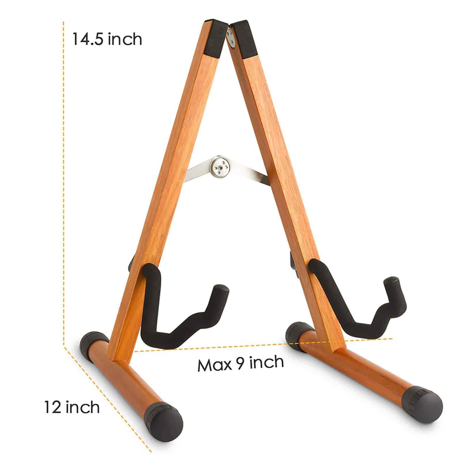 Soporte de guitarra Snigjat de palo de rosa, resistente - Imagen 6