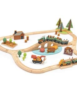 Set de Tren Salvaje de Pinos de Tender Leaf Toys - 95