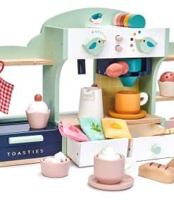 Tender Leaf Toys - Bird's Nest Café - Juego de Cafetería de