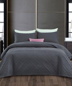 Colcha King Size CHIXIN - Juego de Cubrecama con Patrón