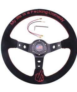 Volante de Carreras Universal RASTP 13.6”/345mm 6 Agujeros