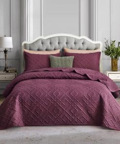 Colcha CHIXIN Tamaño Twin - Juego de Cubrecama de Patrón