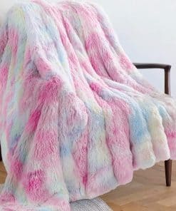 Manta de Felpa de Piel Sintética GONAAP Tamaño Individual