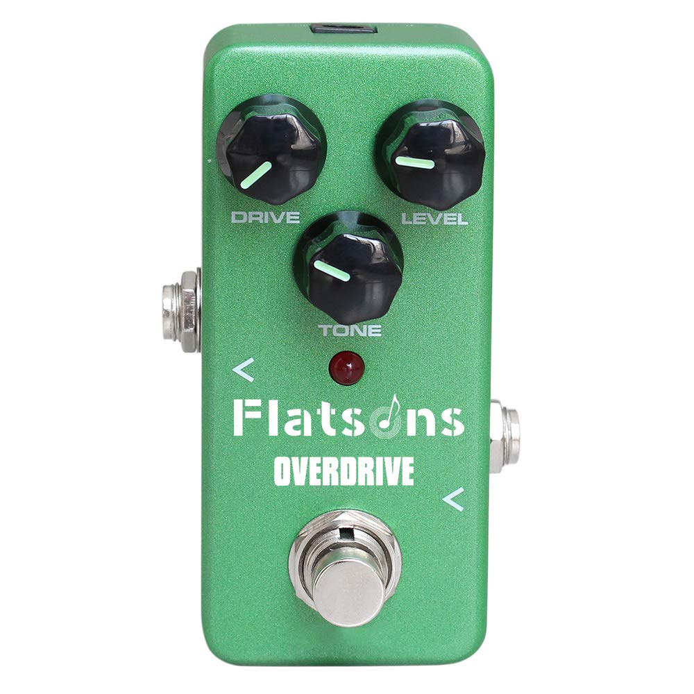 Pedal de Efecto de Guitarra Mini Flatsons Over Drive Sonido