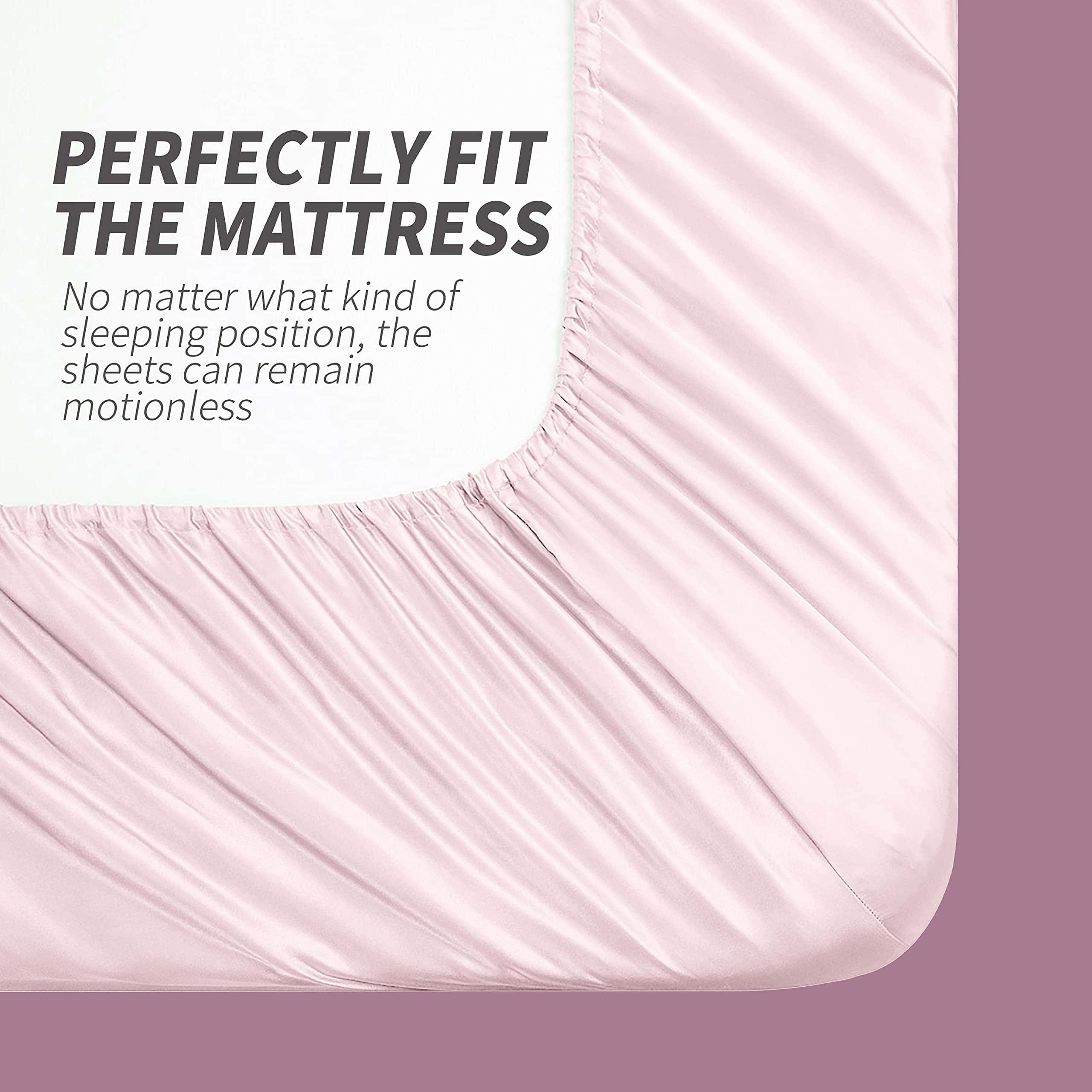 Juego de Sábanas de Satén King Cobedzy, 4 Piezas de Sábanas - Imagen 6