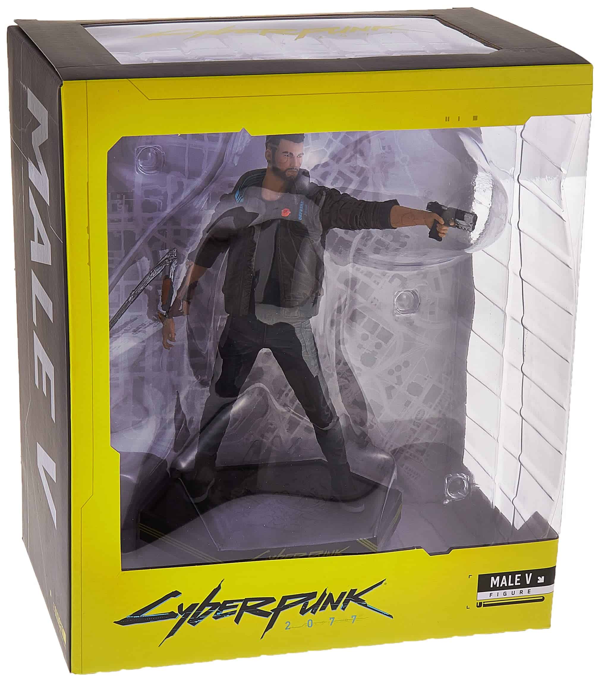 Figura Dark Horse Deluxe Cyberpunk 2077 V-Male, Multicolor, - Imagen 4