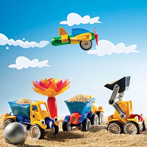 Set de Coches Magnéticos Play Brainy para Niños y Niñas - - Imagen 6