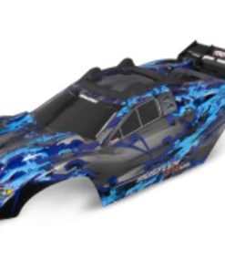 Carrocería Traxxas Rustler 4x4 (Plata/ Ventana, Rejilla,