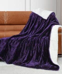 Manta de peso Alomidds tamaño individual 20 libras 48x72