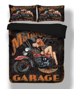 Juego de Ropa de Cama 3D con Estampado de Belleza Sexy de