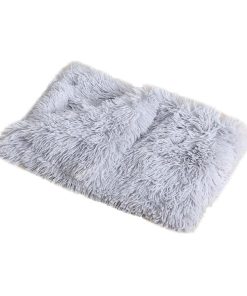 Manta de Felpa Acolchada para Mascotas Perros Gatos Suave