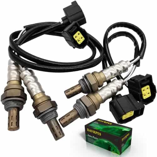 DAVRPES 4Pcs 23159 SG1849 234-4587 15510 Sensor de oxígeno
