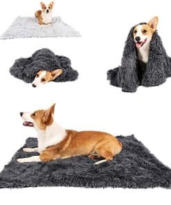 Manta Peluda de Felpa para Mascotas Perros Suave y Cálida