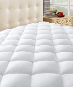 Funda de colchón acolchada completa Taupiri con bolsillo