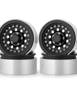 Pack de 4 Rines de Rueda de Aleación Metálica QUE-T 1.9"