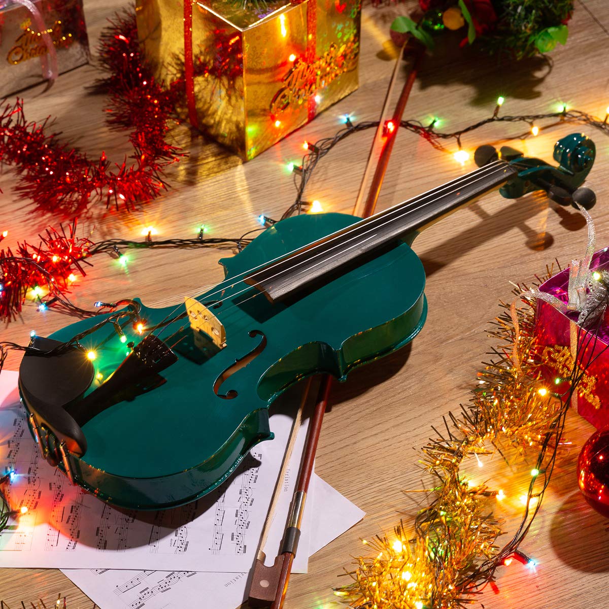 Violín Acústico ARTALL 4/4 Hecho a Mano para Principiantes