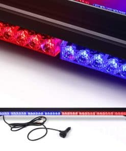 Barra de luces de emergencia estroboscópica LED de 48" 102W