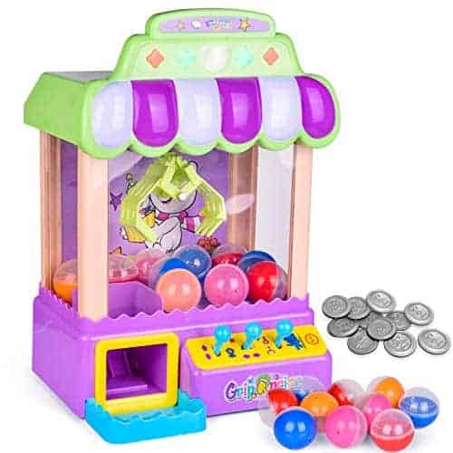 Juego de Mini Máquina de Garra con Luces y Sonidos, Juguete