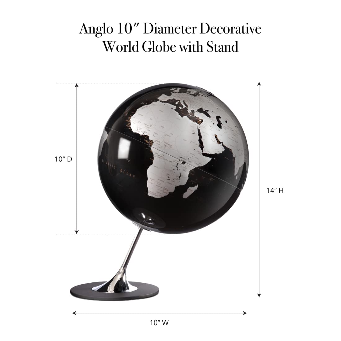 Globo Terráqueo Waypoint Geographic Anglo, Serie de Diseño - Imagen 4