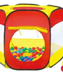 Casa de Juegos Hexagonal con Piscina de Bolas Twist para