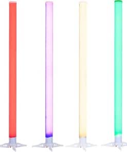 Conjunto de 4 Tubos LED BP de ADJ Products, Tubos LED de