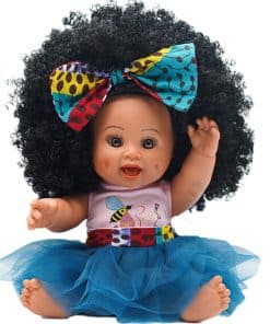 Muñeca Orijin Bees Curly Swizzy Bee - 12 pulgadas, Muñeca