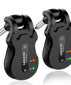 Sistema de Guitarra Inalámbrico LEKATO 5.8Ghz 4 Canales