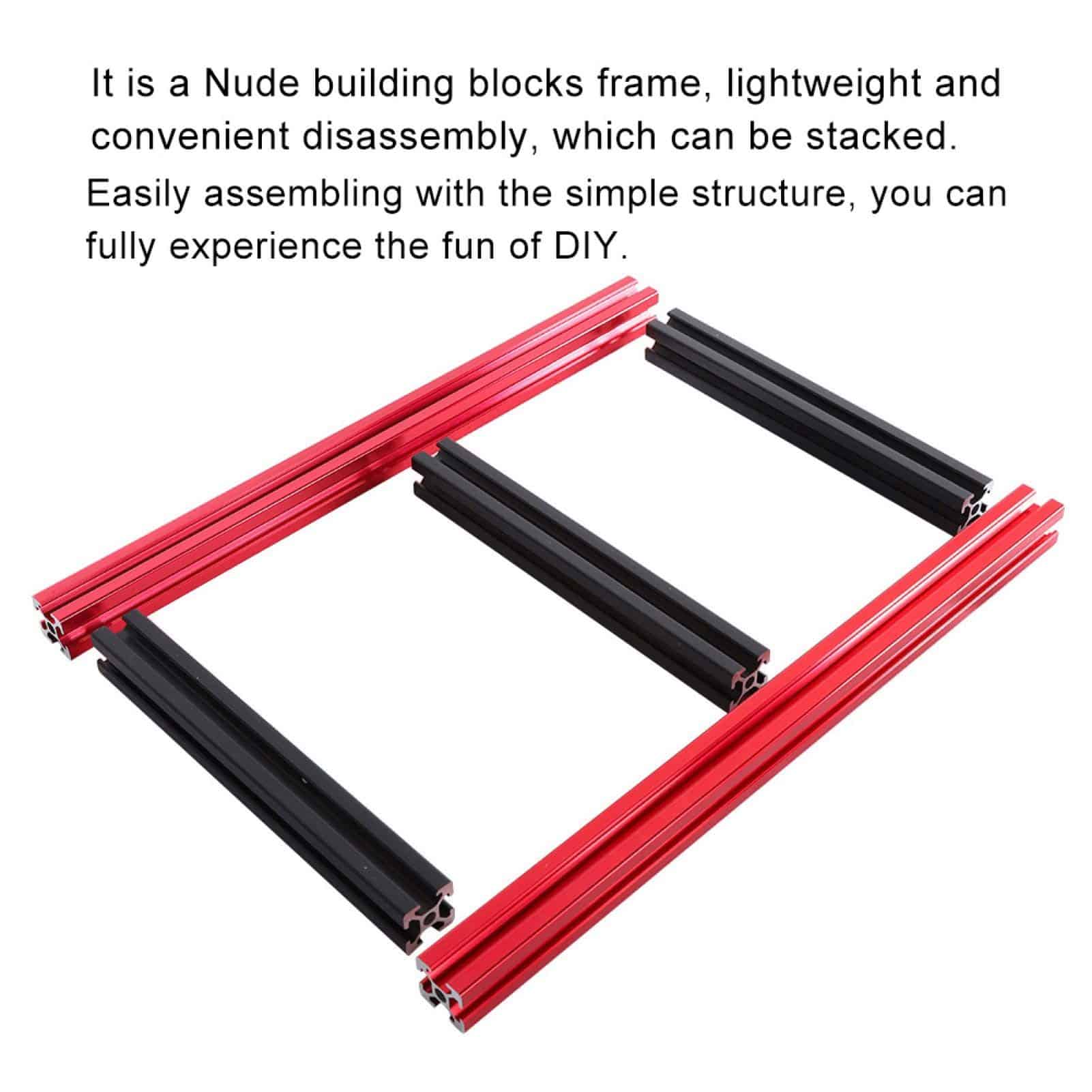 Caja de PC ITX, DIY Mini Marco Abierto de Aleación de - Imagen 4