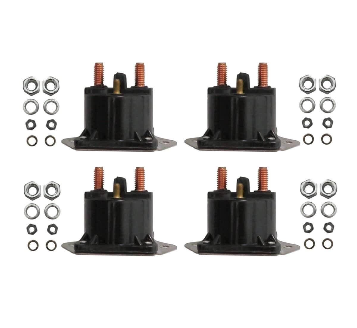 4 PACK WINCH SOLENOID RELAY SWITCH HEAVY DUTY FOR