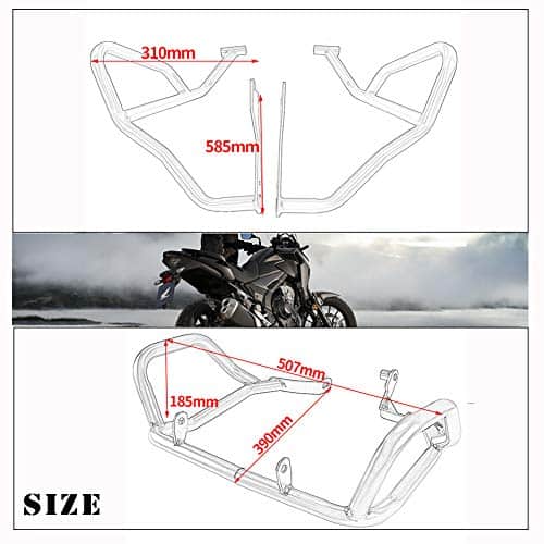 Accesorios para Motocicleta CB500X 19-23, Barra protectora - Imagen 8