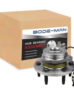 Bodeman - Conjunto de Cubo de Rueda Delantera y Cojinete