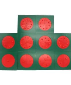 Tablero de Rompecabezas de Fracciones Circulares Montessori