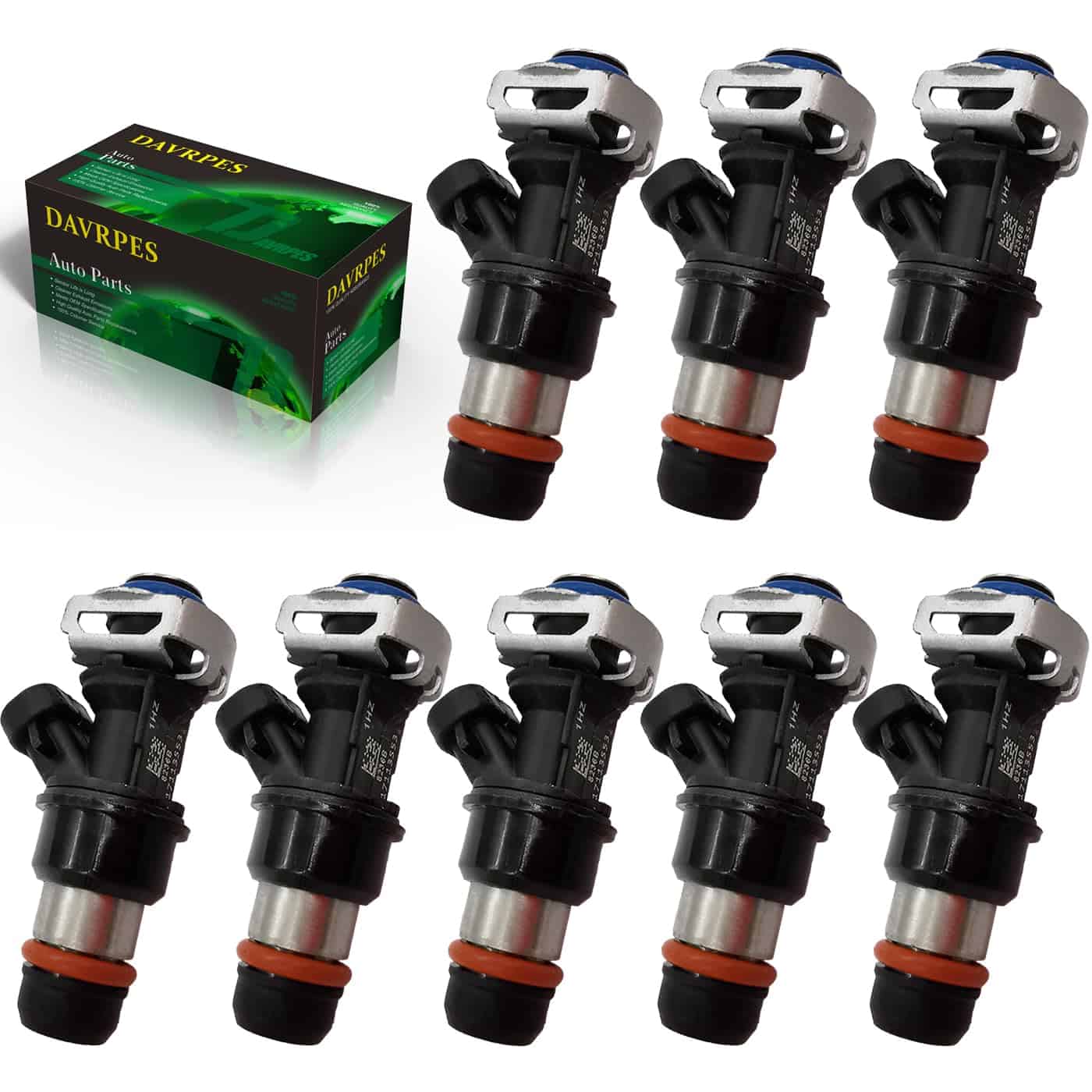 DAVRPES 8Pcs 17113698 17113553 Inyectores de Combustible 4