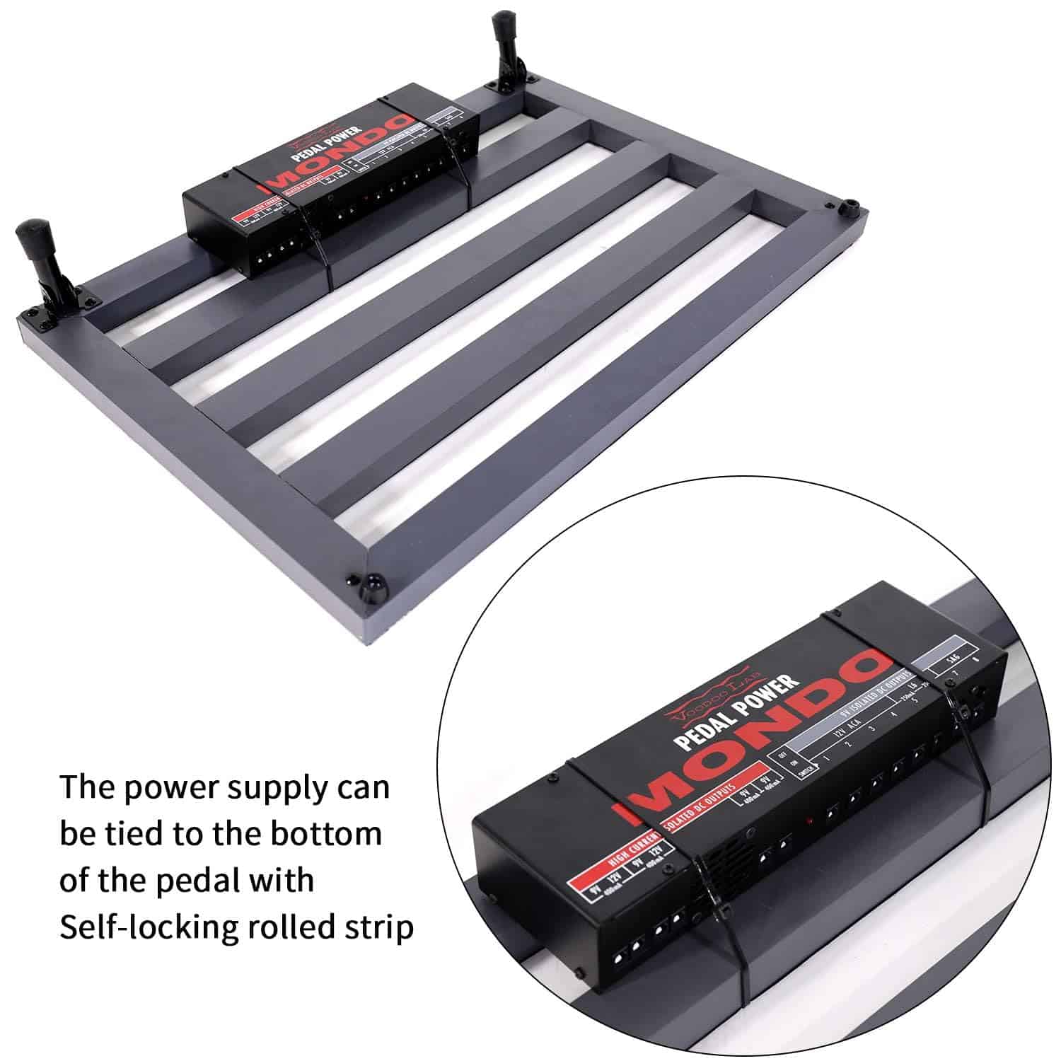 Tablero de Pedales de Efecto Ghost Fire de Aleación de - Imagen 6