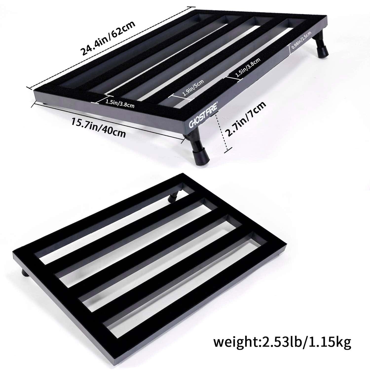 Tablero de Pedales de Efecto Ghost Fire de Aleación de - Imagen 3