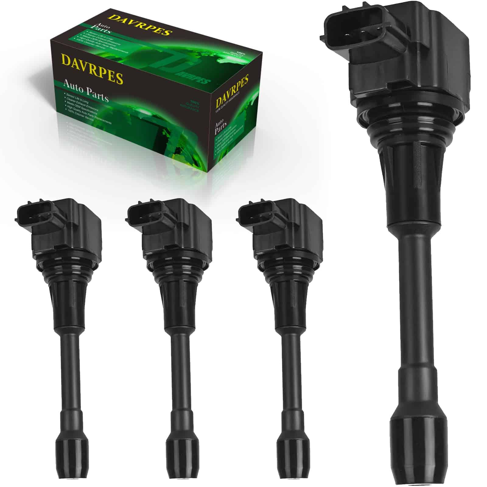 Conjunto de 4 Bobinas de Encendido UF549 DAVRPES para