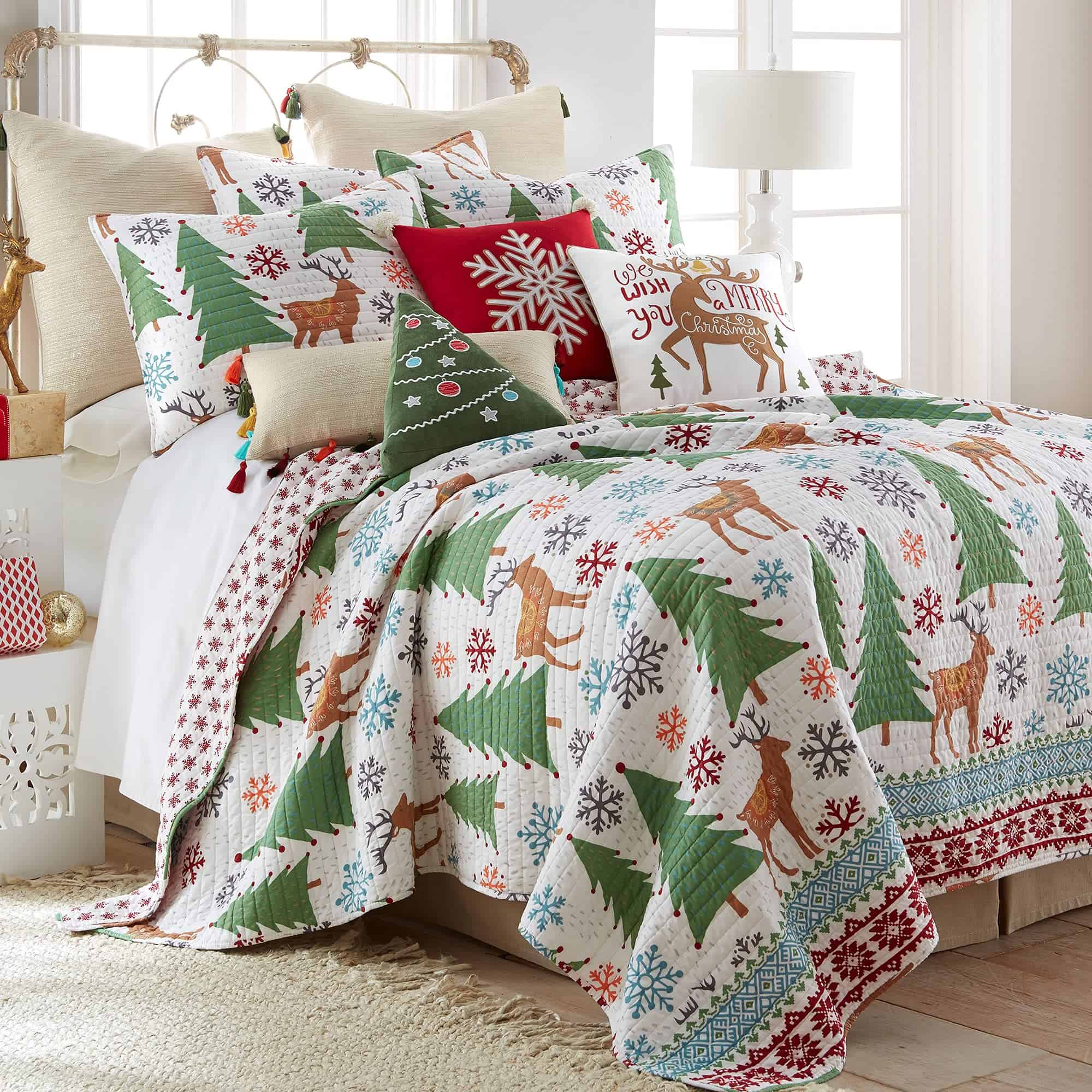 Set de Colcha Levtex Home Merry & Bright - Twin/Twin XL -