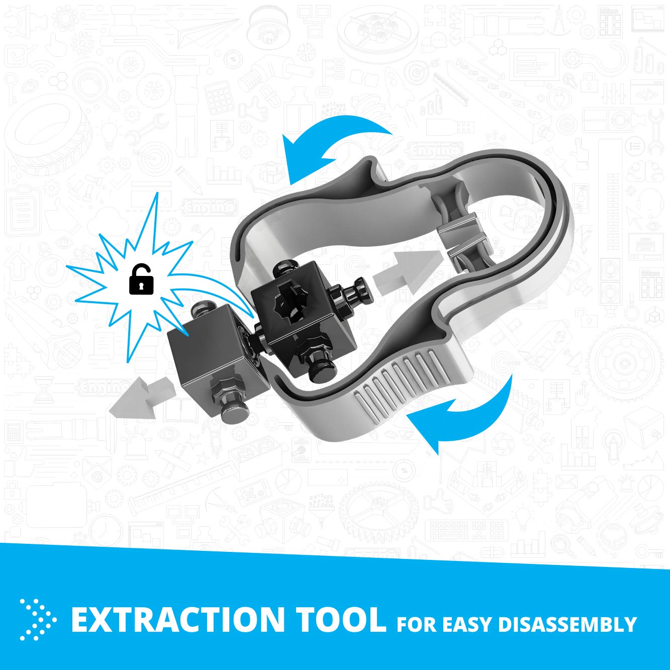 Engino Toys Creative Engineering STEM Maker Master 40-Model - Imagen 10