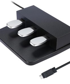 Pedal de 3 Teclas Para Pianos Digitales, Unidad de Tres